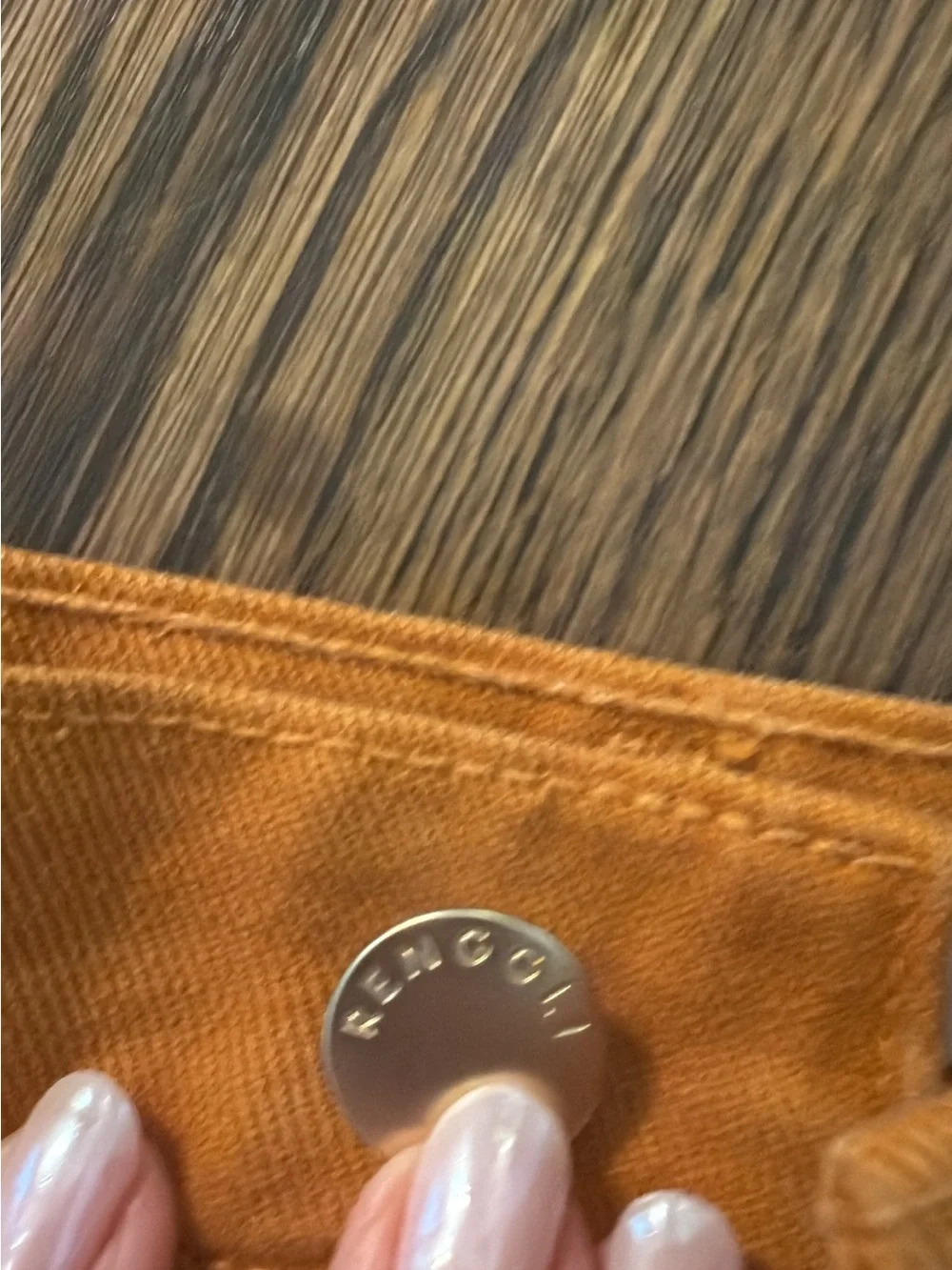 Renggli Studio morgan stewart cargo skirt ochre M